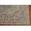 Tapis traditionnel rétro bleu 8 x 11