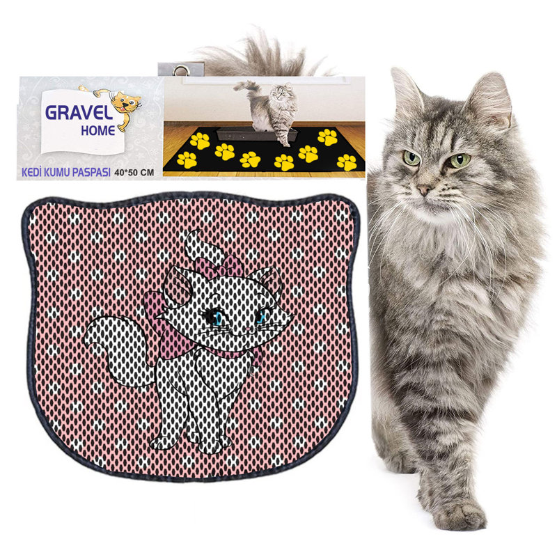 Tapis de litière pour chat