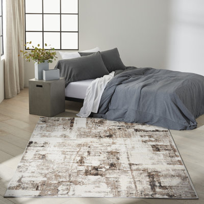 Calvin Klein Captivating Cream Beige Modern Indoor Rug