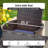 6 - Person Wicker Patio Dining Set with Rectangular Table , Cushions Included