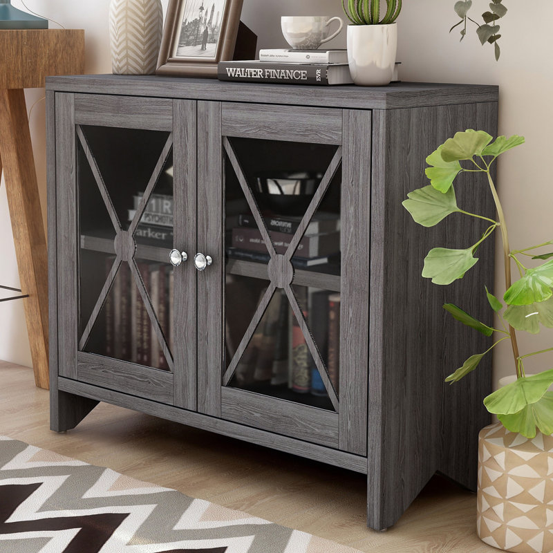 Oli Accent Cabinet, Gray