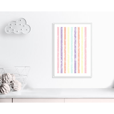 Adhésif décoratif Whimsical Stripe