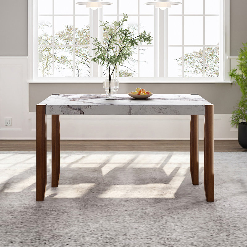 Table de salle à manger moderne 46,5 "(table seulement)