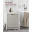 MDF, Steel, Oxford Fabric Laundry Cart-134442149