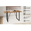 Table de salle à manger rectangulaire 1 pièce sans chaise-843702918-843702912