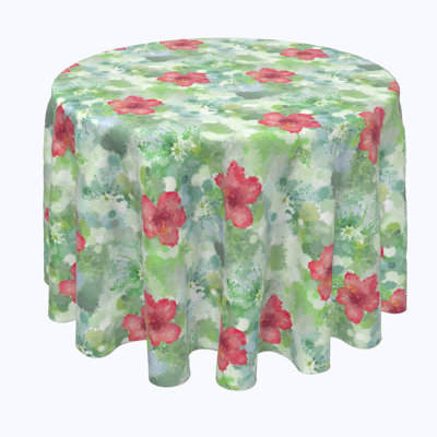 Engin Floral Round Tablecloth