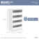 Modular Storage 64" W Closet System Reach-In Sets