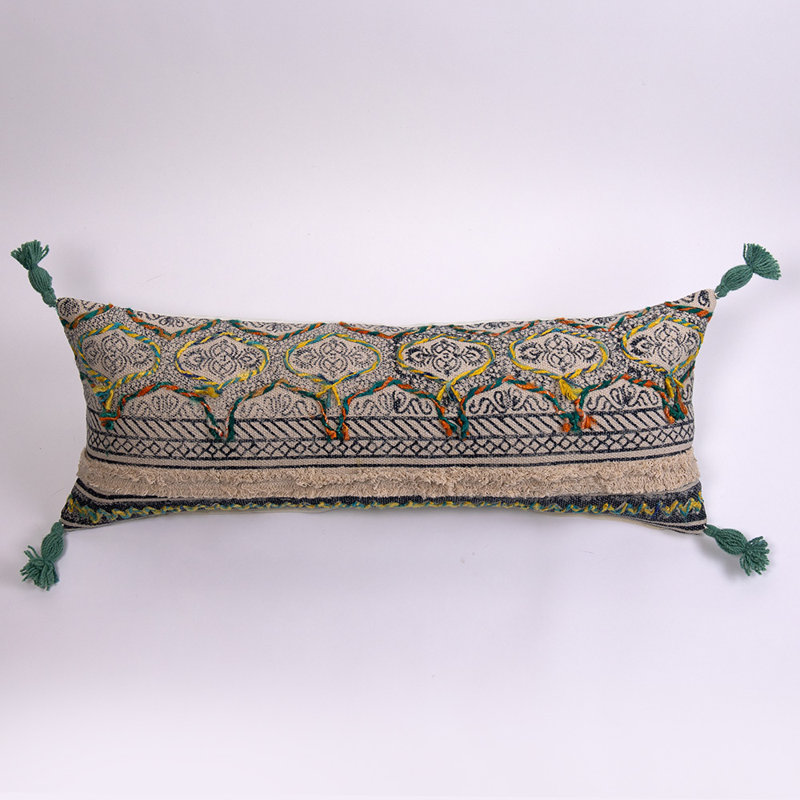 Coussin en coton Lea