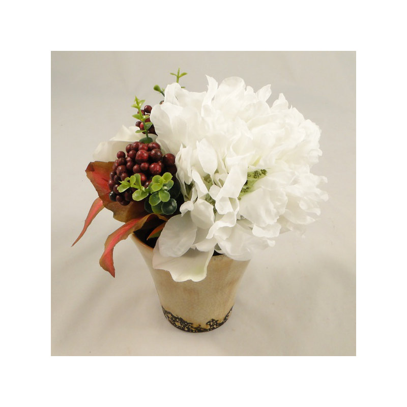Peony Arrangement in Pot