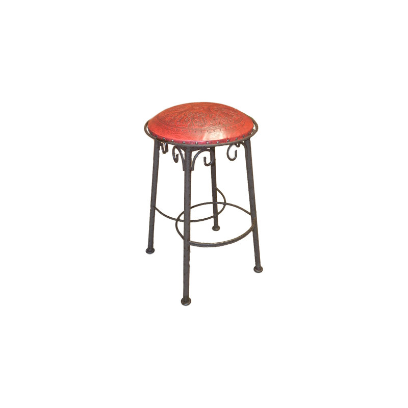 Bar & Counter Stool, Red, Bar Stool (30" Seat Height)