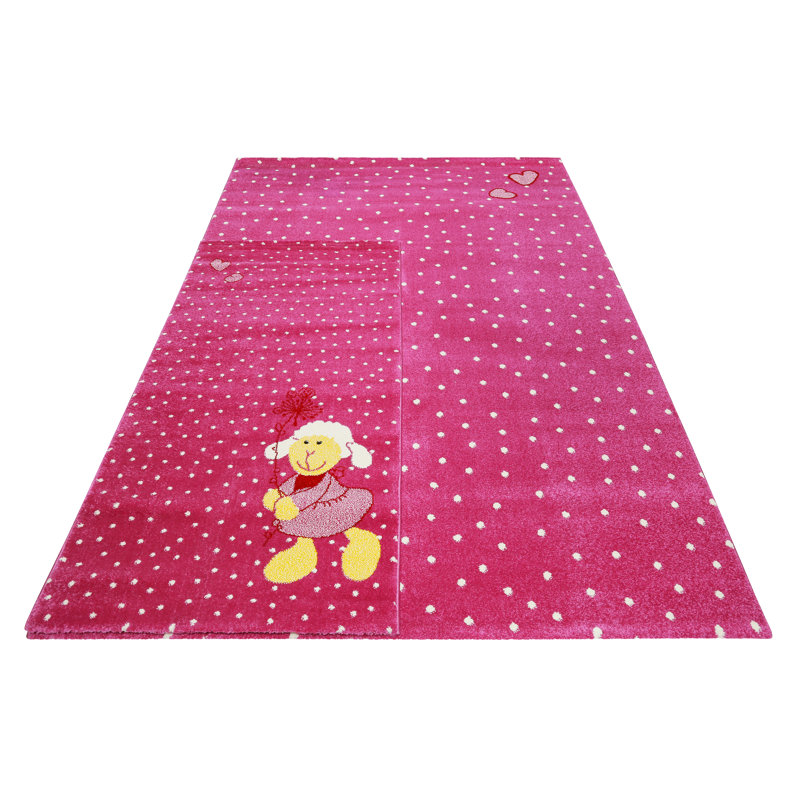 Hot pink Rug, Rectangle 80 x 150cm