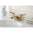 Kingston Brass Magellan Two-Handle Deck Mount 4" Centerset Bathroom Faucet-29486623-29272477