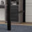 Maranto Kids Twin Metal Loft Bed Frame with Ladder and Guardrails-2050166783