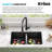 KRAUS Undermount Onyx Granite Kitchen Sink-120128984-120128982