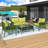 K&K 4-Piece Rope Patio Furniture Set-1896186654-1896186640