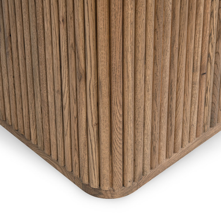 Vander 60" Square Reclaimed Oak Wood Dining Table