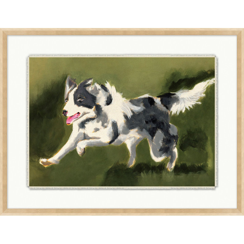 Playful Pups 2 Painting by Nathan Turner
