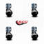 2 Inch Polyolefin Ball Caster– Corner Mount Bracket – Set of 4–SCC-88884625