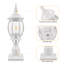 Luminaire suspendu transparent câblé à 1 lumière H 18,9 po Benna-1418333658
