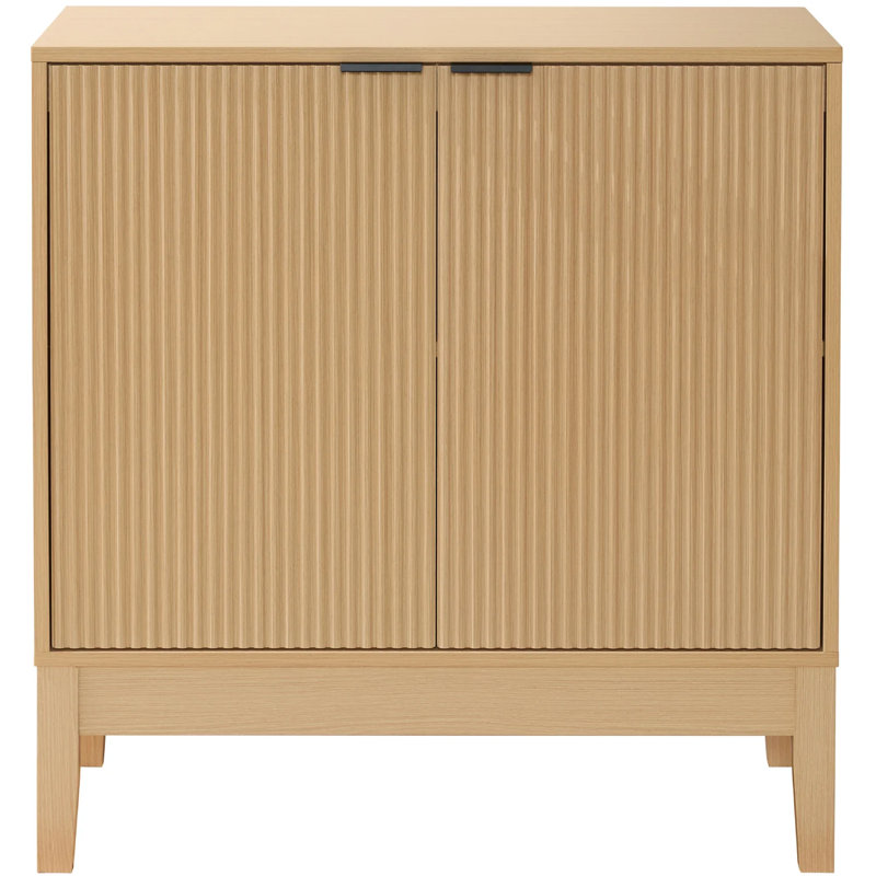 2-Door Storage Cabinet, Natural