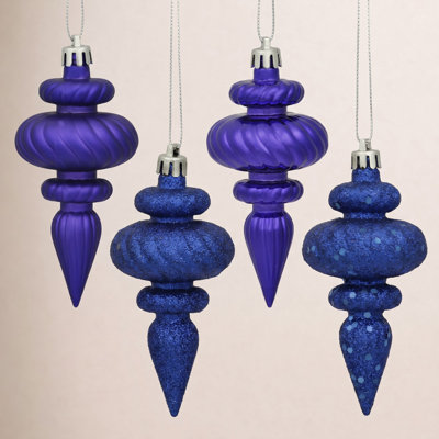 4" Shatterproof Finial Ornament