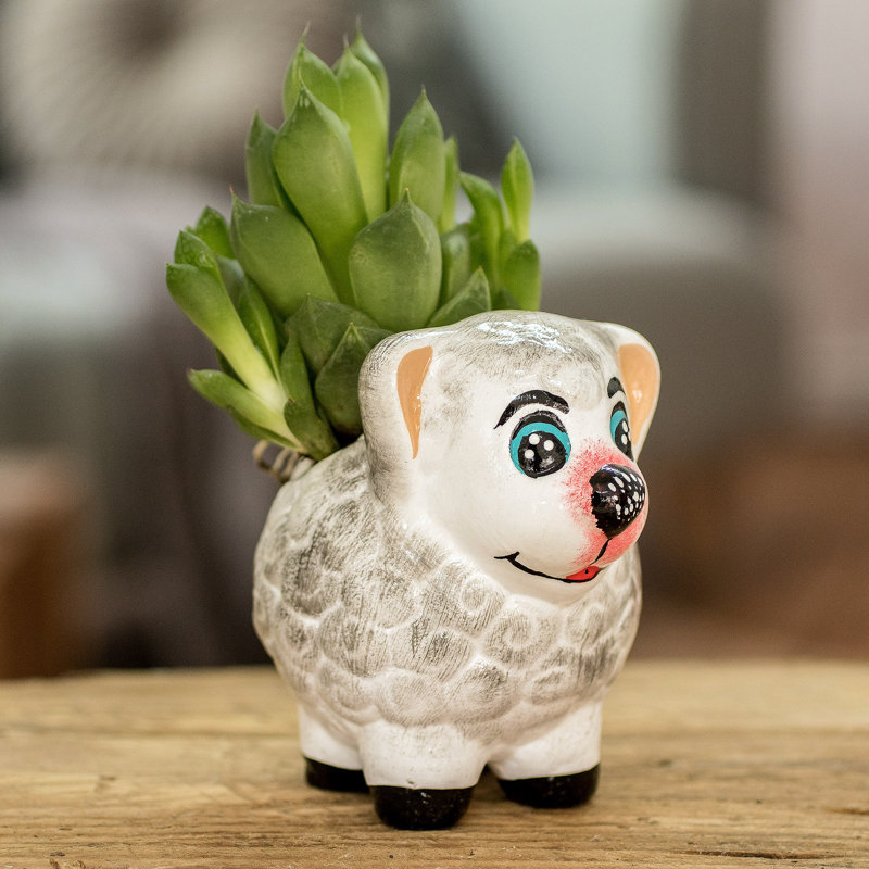 Jetlyn Handmade Ceramic Statue Planter