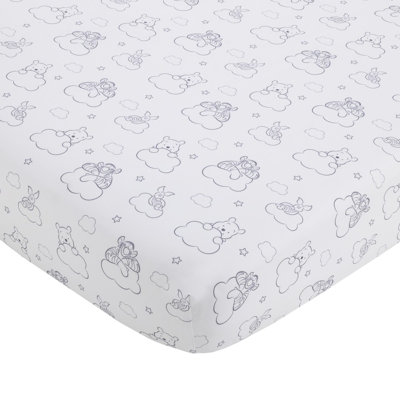 NoJo Disney Winnie the Pooh Hello Sunshine Fitted Crib Sheet