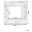 Stevensville Wood Flat Wall Mirror