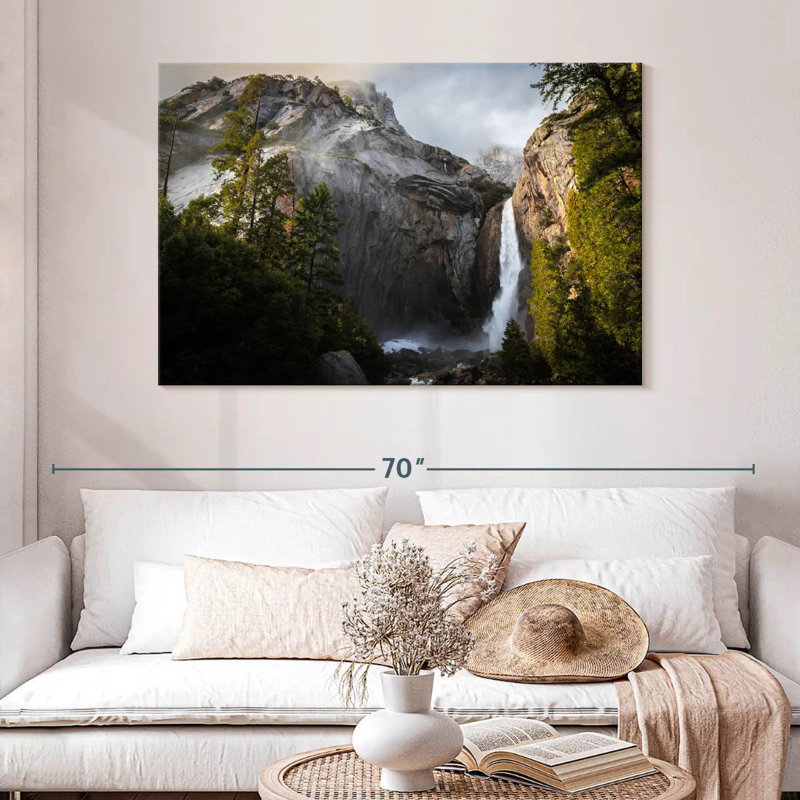 Orageux à Yosemite, H 32 po x l 48 po