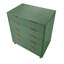 Commode 38 "en vert sauge Granville (5 tiroirs)-1980328470