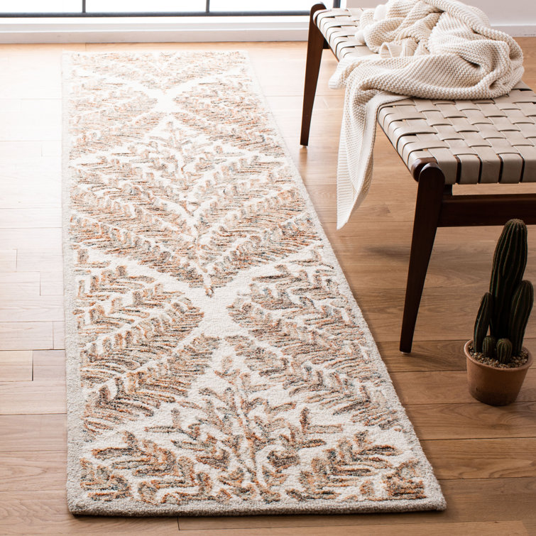 Ikat Wool Hand Woven Area Rug