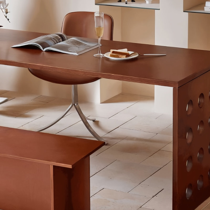 Rectangular office table, 29.53" H x 55.12" W x 27.56" D