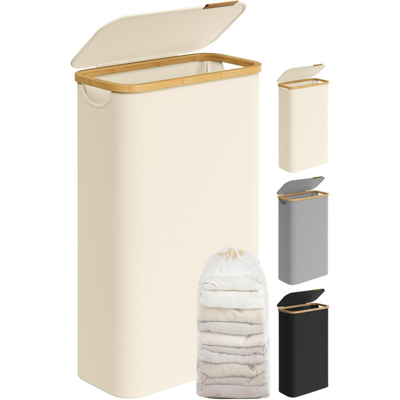 Cardboard, Faux Leather Laundry Room Organiser