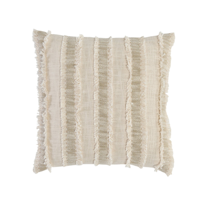Coussin décoratif beige 22 "Nenna
