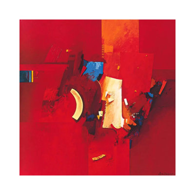 Fighting Blue by Theo Den Boon - Gallery-Wrapped Canvas Giclée on Canvas