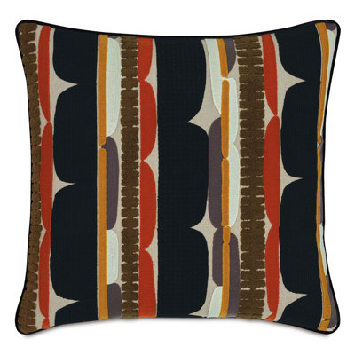 Sol Embroidered Decorative Pillow