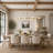 10-Lights  Adjustable Modern Linear Branch Chandelier-123162533