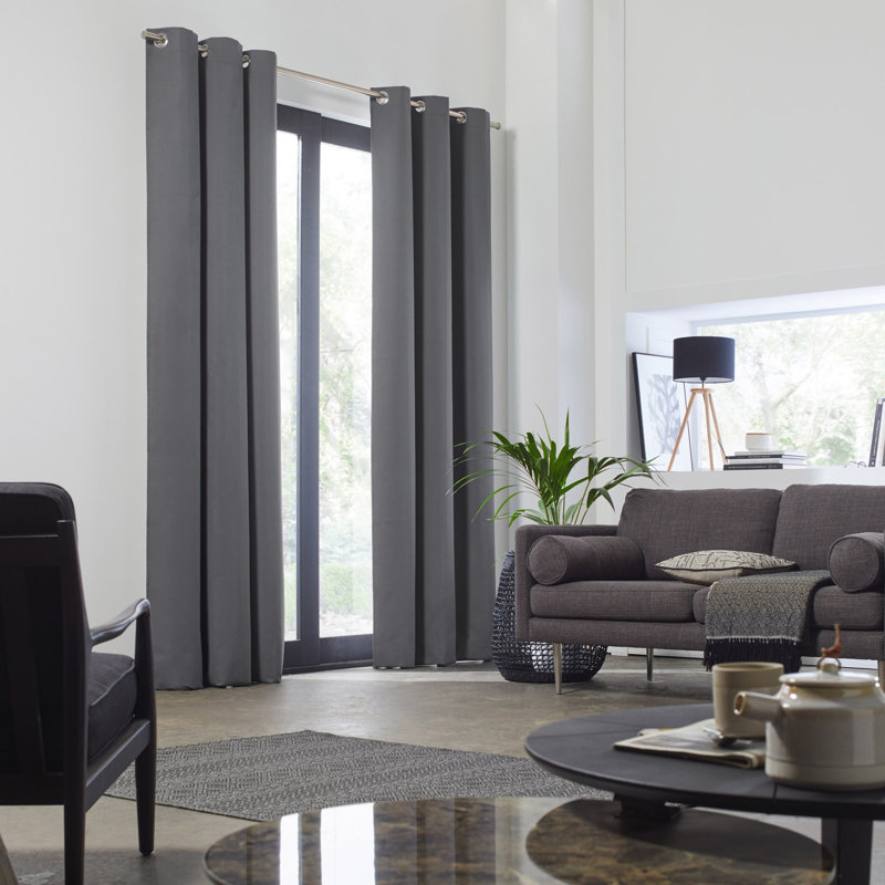 Occultant Blackout Single Curtain Panel, 200cm Width x 270cm Drop