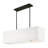 Ashauna 4-Light Dimmable Rectangular Chandelier-255930571