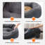 Petit lit pour chien pour petits chiens, lit pour chat pour chat d'intérieur, lavable, réconfortant, apaisant, lit de chiot pour lit de repos durable avec fond antidérapant (20 po x 19 po x 6 po)-121086956