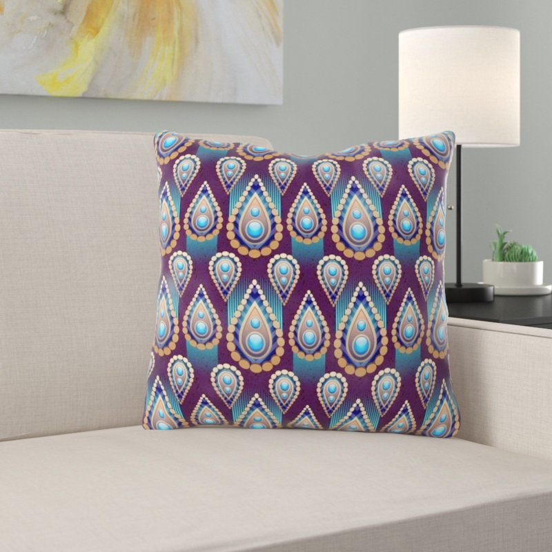 Reversible Throw Pillow, Indoor