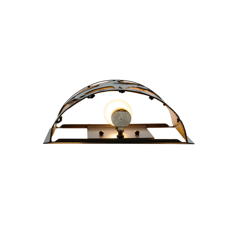Cowboy Bronze 1 - Light Flush Mounted Sconce, Timeless Bronze