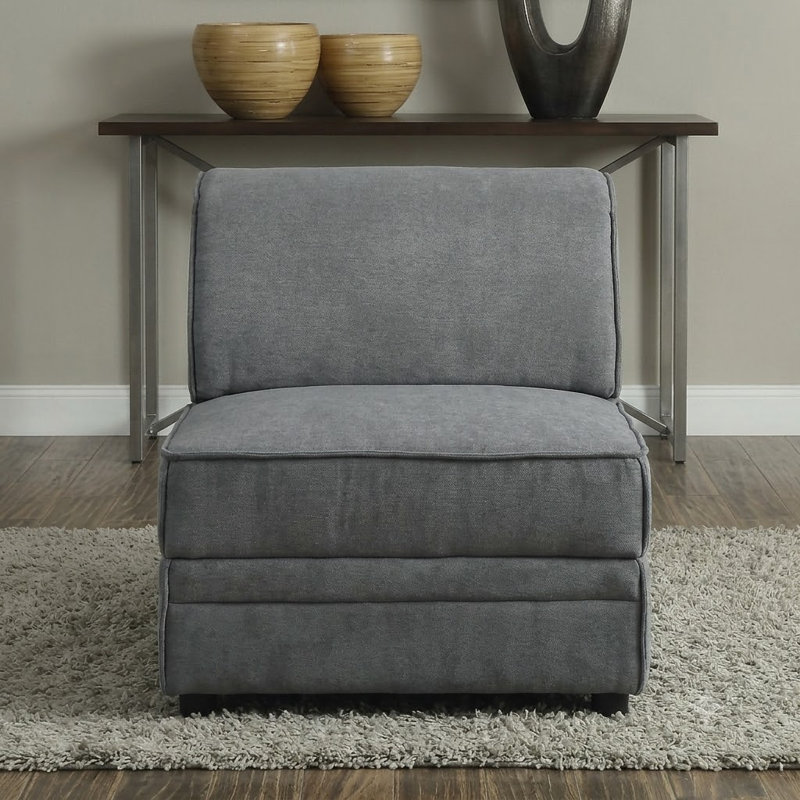 Bois Velvet Slipper Chair