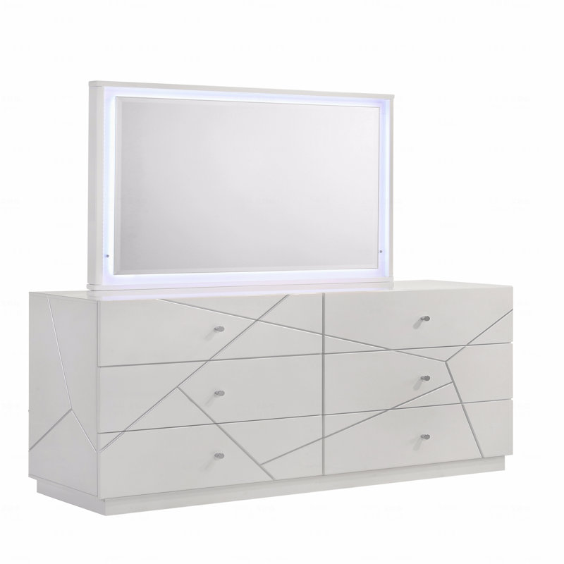 Mirror  - With Lacquer Frame With