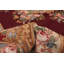 Tapisserie Dynasty bourgogne kilim 7 pi 5 po x 9 pi 7 po