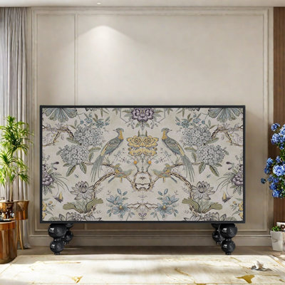Modern Light Luxury  Double Door Accent Cabinet