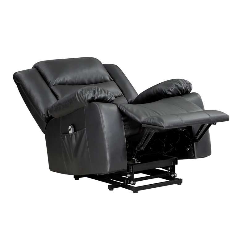 Living Room Furniture Recliner Chair, Black