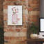 «Pink Bottles B» par Jean Plout, art mural sur toile-1712140601