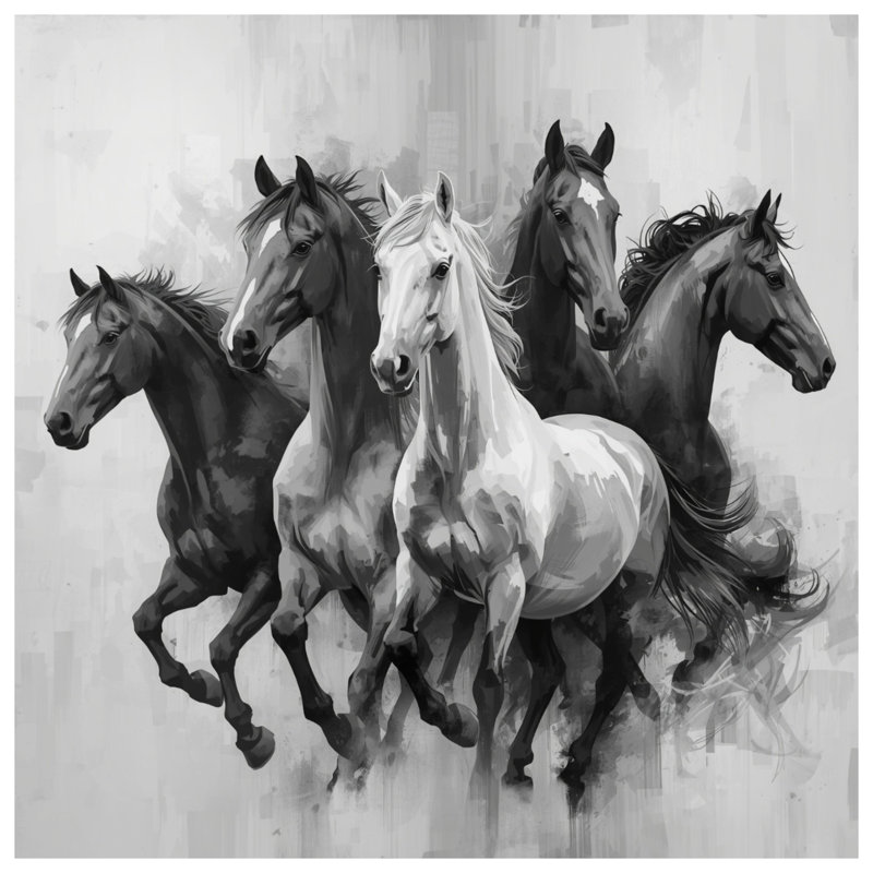 Groupe de couvertures pour chevaux, L 50 po x H 60 po