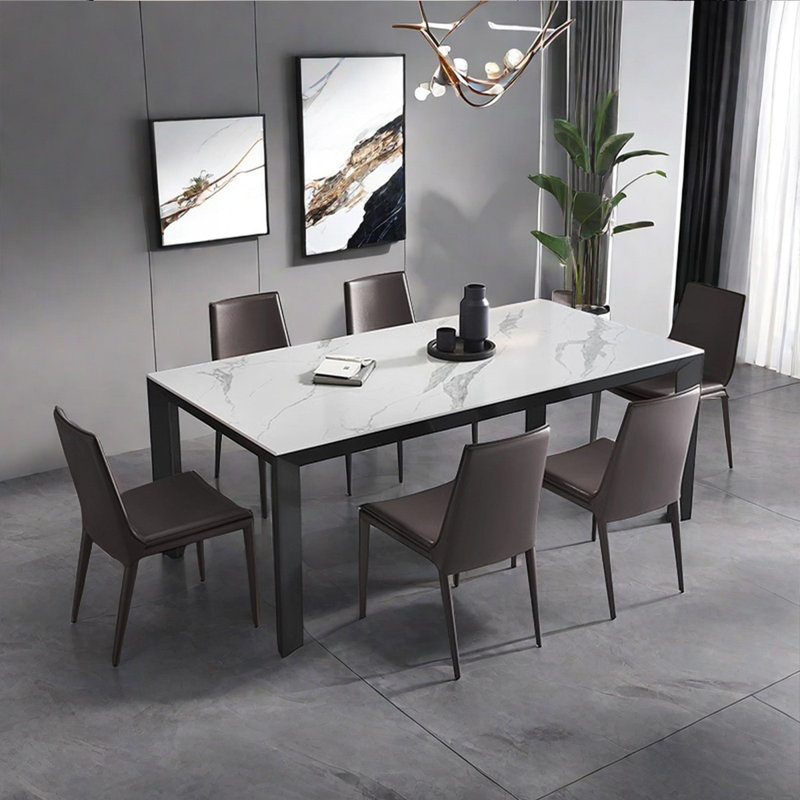 Table de salle à manger Minimalist, H 29,53 po x L 55,12 po x l 31,50 po